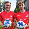 Sie identifizieren sich zu 100 Prozent mit dem FC Pfaffenweiler: Marc (links) und Lars Rohrer sind wichtige Puzzleteile in der jüngsten ...