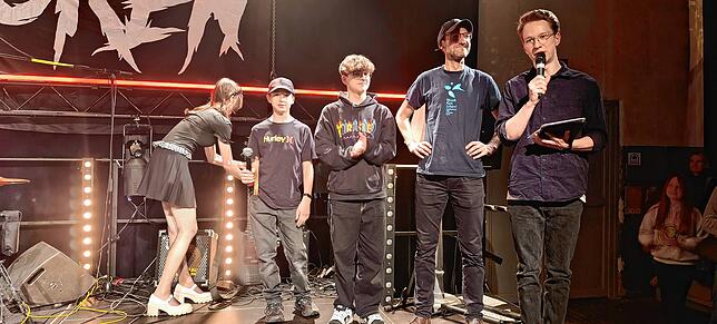 Bild 26: Viel zu hören gab es beim Schüler-Bandcontest in der Lauffenmühle