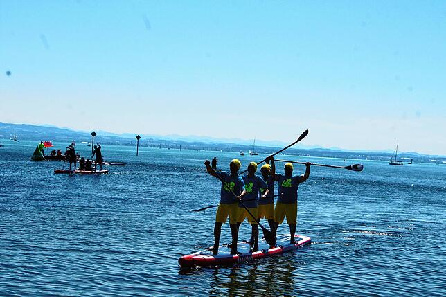 Bild 9: Bilder vom ersten SUP-Cup beim Seehasenfest