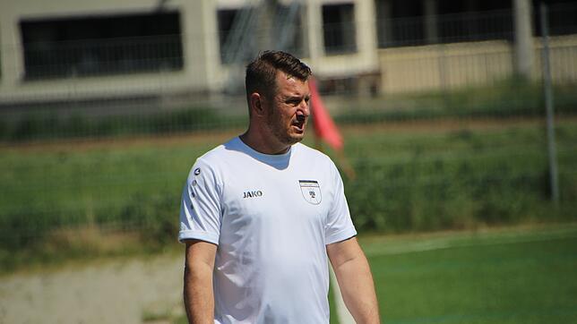 Heinz Jäger, Trainer des SV Geisingen,