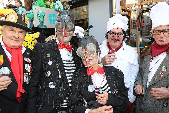 Bild 25: Konstanzer Straßenfasnacht 2025: Wenn die Altstadt zur Partyzone wird - Hier die schönsten Bilder!