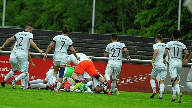 Riesenjubel bei den Nullachtern. Die Villinger stehen im Finale um den südbadischen Verbandspokal.