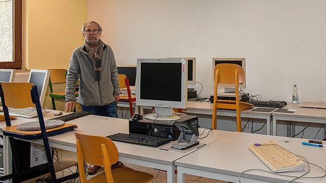 Wegen der Digitalisierung wurden die Computer an der Wildenstein-Schule nicht mehr erneuert, erläutert Schulleiter Hubert Stekeler. ...