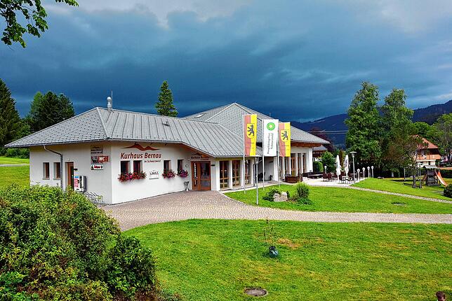 Das Kurhaus Bernau im Ortsteil Innerlehen.