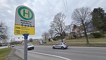 An der Haltestelle Apfelberg sollen die Busbuchten beseitigt, an beiden Stellen Fahrgastunterstände errichtet und Fußgängerüberweg und ...