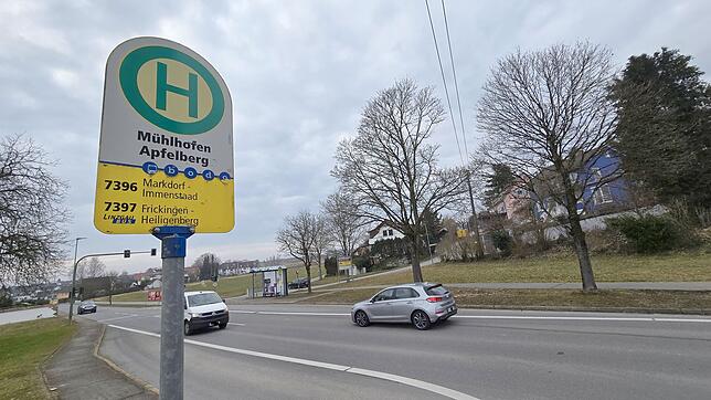 An der Haltestelle Apfelberg sollen die Busbuchten beseitigt, an beiden Stellen Fahrgastunterstände errichtet und Fußgängerüberweg und ...