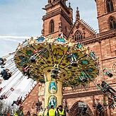 Basler Herbstmesse auf dem Münsterplatz. (Archivbild, 2017)