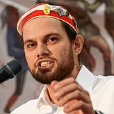 Christoph Zeiser in der Bütt.