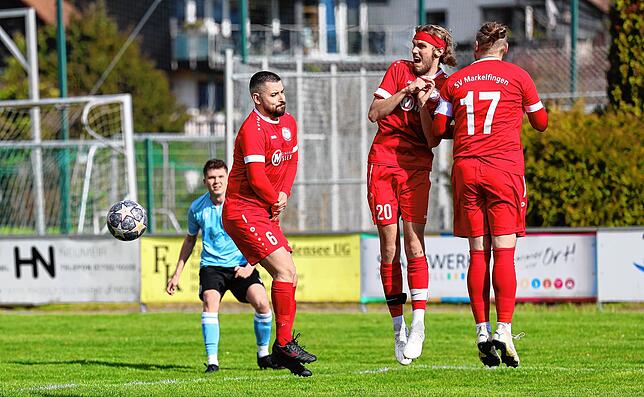 Bild 1: Unsere große Bildergalerie vom Kreisliga-Spiel zwischen dem SV Markelfingen und dem TV Konstanz