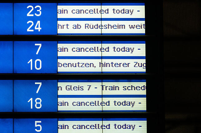 Ein gewohntes Bild in diesen Tagen.