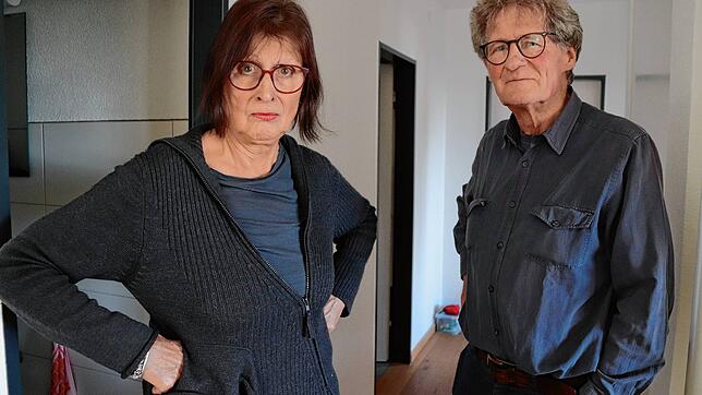 Margot Ritter und Giuseppe Zgaga in ihrer Überlinger Mietwohnung.