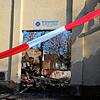 Die Polizei hat nach ihren Ermittlungen den Verdacht, dass ein unbekannter Mann den Brand der Scheffelhalle gelegt hat.