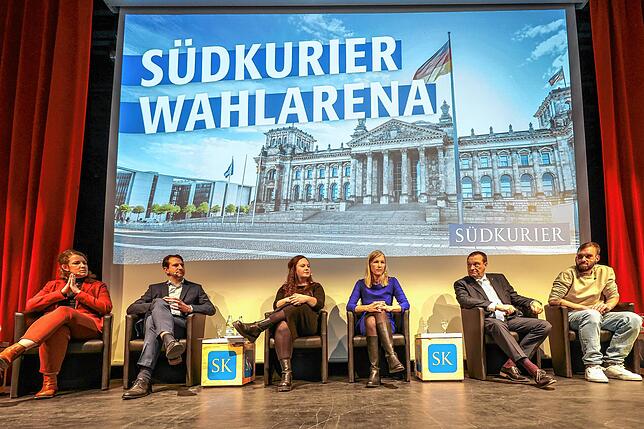 Bild 32: Bundestagswahl 2025: Wahlarena in Radolfzell - alle Bilder