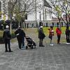 Großer Andrang herrschte  am Samstag vor dem Corona-Impfbus auf dem Rathausplatz in Hohentengen.