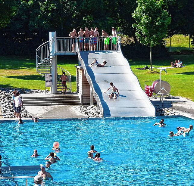 Das Freibad in Spaichingen.