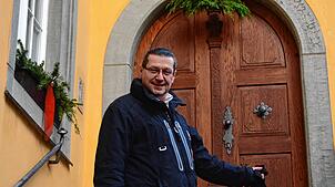 Theodor Artiles Pflüger möchte als nächster Bürgermeister ins Meersburger Rathaus einziehen.