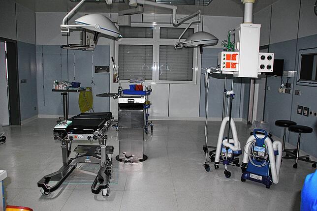Bevor die ZfP mit der Sanierung des Krankenhausgebäudes beginnt, wird geräumt.