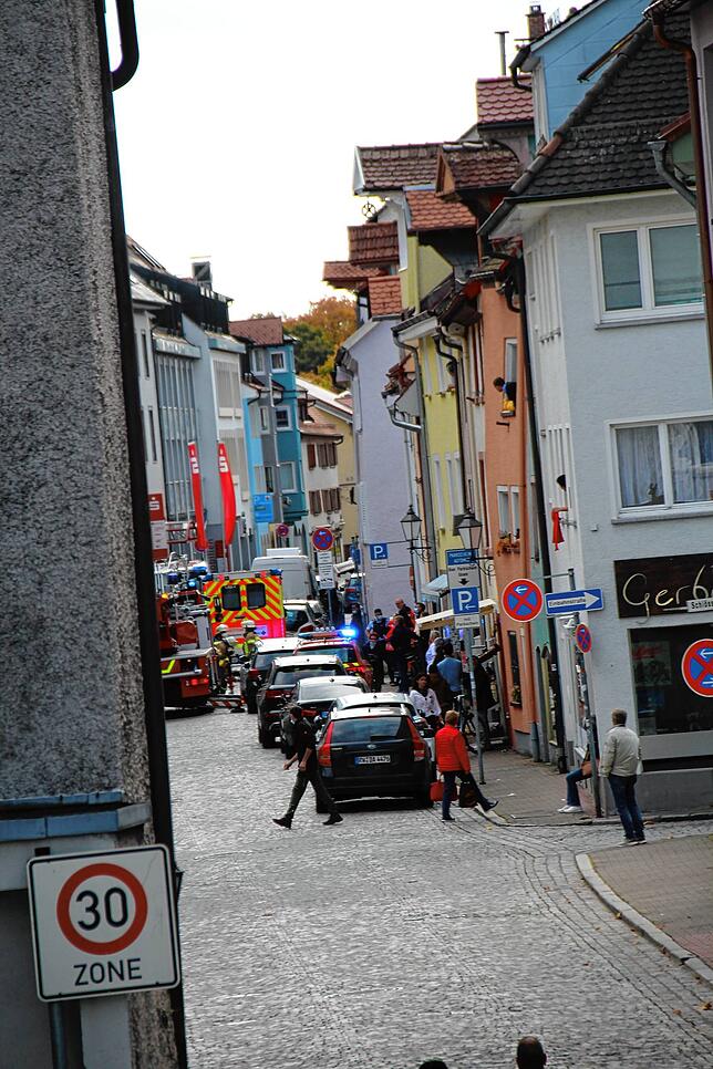 Bild 13: Alle Bilder zum Brand in der Villinger Gerberstraße