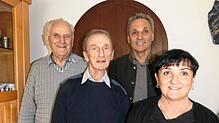 Margarete Lenz ehrte Hanswalter Bögle (links) für seine 60-jährige Treue zur CDU. Ihrem Dank schlossen sich die kommunalpolitischen ...