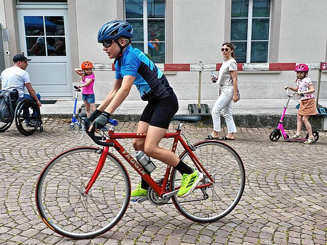 Bild 3: Bilder von 20. Slow-up am Hochrhein
