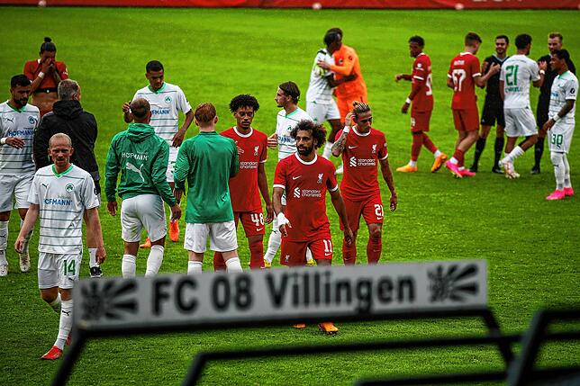 4:4 Unentschieden endete das Spiel FC Liverpool gegen Greuter Fürth in Villingen in der Technologie Arena im Friedengrund.