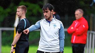 Sascha Waldvogel, der Trainer des FC Neustadt, musste eine bittere 0:1-Niederlage gegen Möhringen hinnehmen.