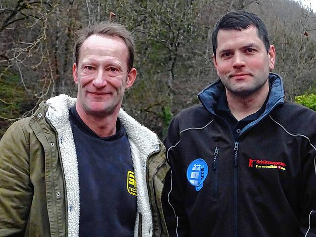 Holger von Both und Sebastian Kuster (von links).