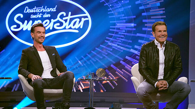Florian Silbereisen (li.) und Dieter Bohlen einst bei der RTL-Castingshow „Deutschland sucht den Superstar“ (DSDS).