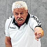 Erich Merk, Trainer des TV Ehingen.