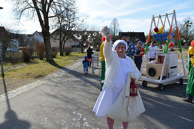 Bild 11: Bilder vom Leimbacher Rathaussturm