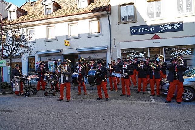 Bild 26: Die schönsten Bilder von der Städtlefasnacht der Grufti-Band