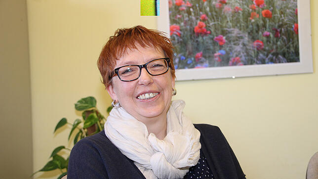 Schulsozialarbeiterin Heike Schempp Bild: Bernhard Lutz
