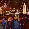 Festlich erleuchtet ist alljährlich das Gelände am Triberger Wasserfall beim Triberger Weihnachtszauber.