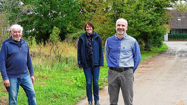 Befürchten mehr Lärm und Staub (von links): Wolfgang Dreiser, Sylvia Siemers und Olaf Voigt.