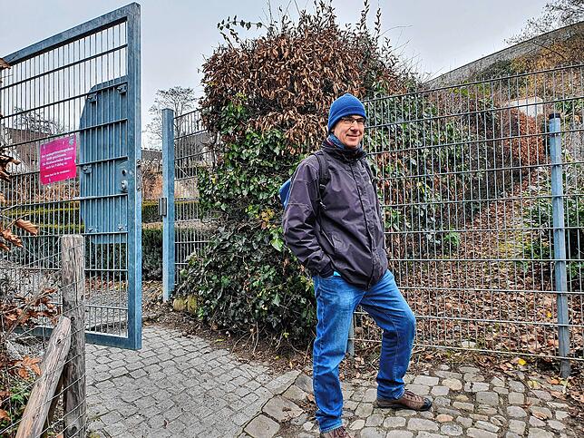 Bild 6: Überbleibsel  der Landesgartenschau: Parkanlagen vor Wiedereröffnung