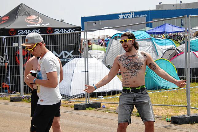 Bild 11: Southside-Festival: So wild geht es auf dem Campingplatz zu