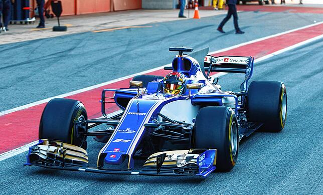 Ein Bild aus vergangenen Tagen: Im Jahr 2017 ging Pascal Wehrlein für Team Sauber in der Formel 1 an den Start.