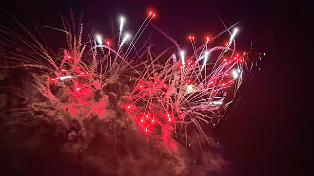 Bild 10: Mit diesem Feuerwerk ist die Lange Kulturnacht in Schwenningen beendet worden