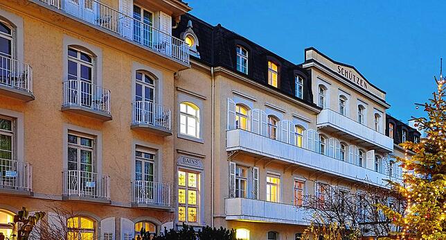 Im Hotel „Schützen“ in Rheinfelden sind noch letzte Doppelzimmer während des ESC frei.