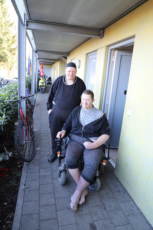 Uwe-Siegfried Aschenbrenner (links) und Helmut Burgwinkel sind gut befreundet.