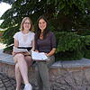 Die Leiterinnen Judith Agostini (links) und Antonia Winterhalder. Bild: Silvia Bächle