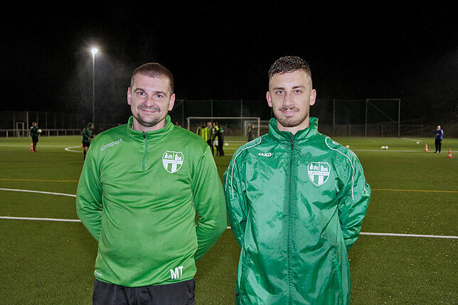 Marcel Thiele (links) und Robin Münch