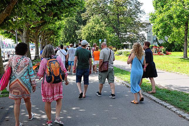 Bild 29: Erste Bilder vom Seenachtfest 2023 &ndash; Auf der Seestraße ist besonders für Familien etwas geboten