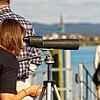 Vogelbeobachtung in Radolfzell und Umgebung: Ein beliebter Ort dafür ist zum Beispiel der Steg im Hafen von Moos. Aber es gibt noch ...