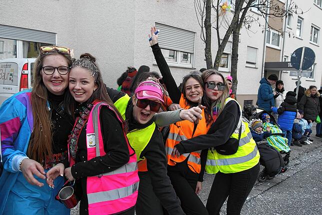 Bild 24: Bilder vom Narrensprung der Narrenzunft Seegockel in Friedrichshafen (2/3)