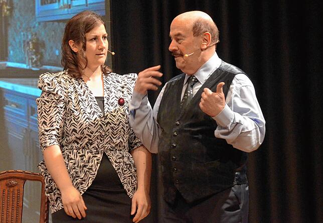 Kommen Grace (Carina Kessler) und Warbucks (Wilfried Klöck) doch noch zusammen?