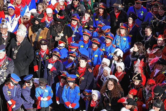 Bild 2: Katerbefreiung im Riet 2025 bei der Villinger Fasnacht