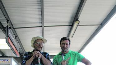Bernhard Hauser (links) und Albert Frey gehen wieder auf große Fahrt: Sie setzen ihre Schlauchboot-Tour auf dem Rhein fort. Bis Bingen ...