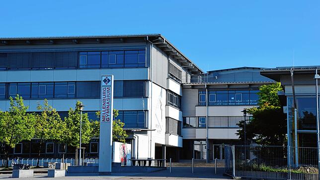 Das Nellenburg-Gymnasium Stockach Ende Juli 2022.