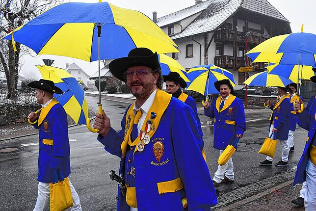 Bild 10: Fasnacht 2025: Bilder der Kindergarten- und Schülerbefreiung in Birkendorf